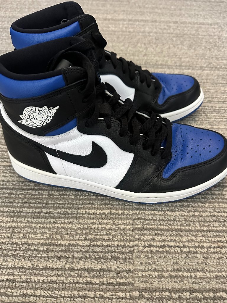 Nike Air Jordan 1 Retro High Og Royal Toe Men’s Size 10